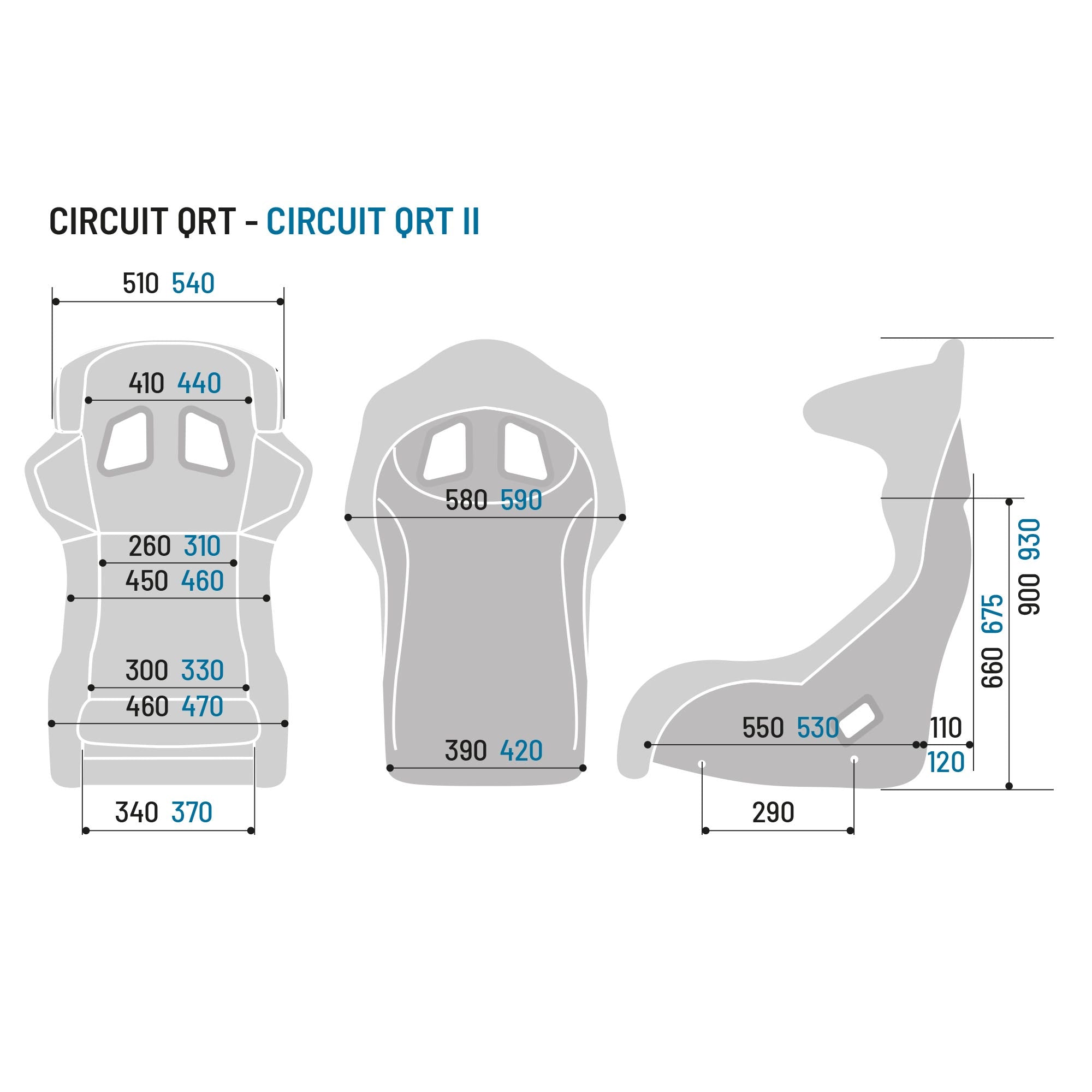 SPARCO CIRCUIT II QRT GAMING