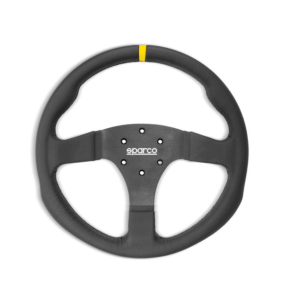 SPARCO R330 STEERING WHEEL LEATHER NO BUT.