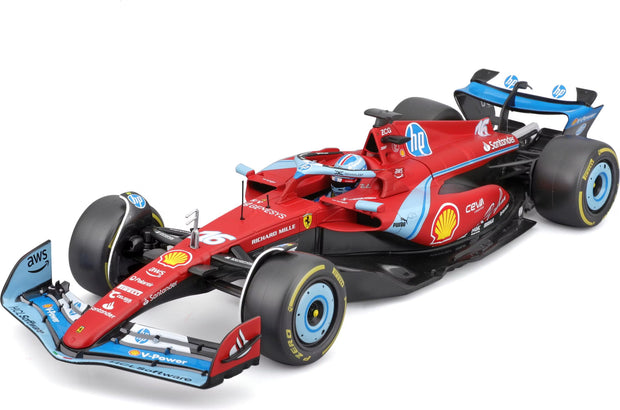 2024 Scudería Ferrari F1 SF-24 Nº16 Charles Leclerc GP F1 Miami 1:18 Bburago 16815L
