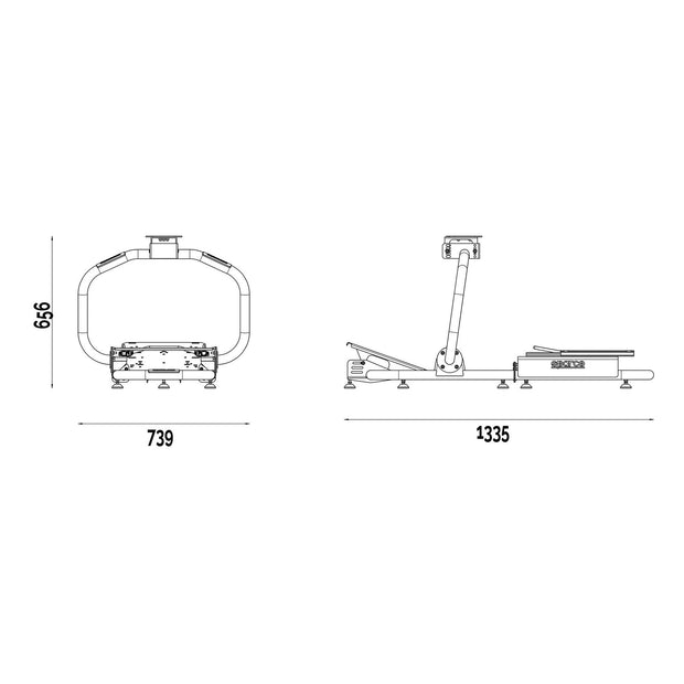 SPARCO EVOLVE GT-R SHELLS (NO BRACKETS)