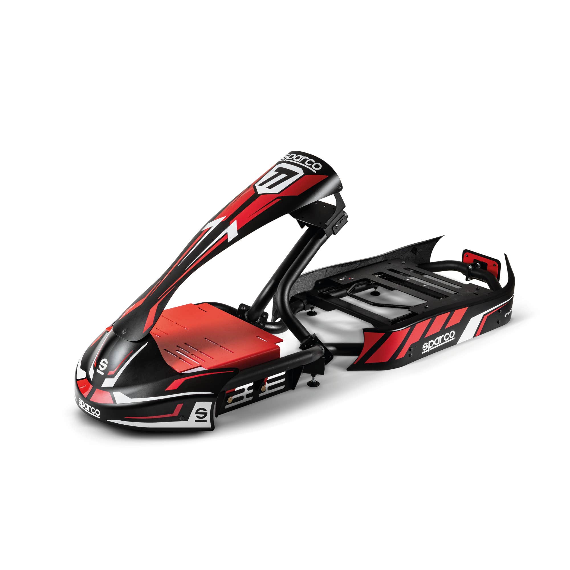 SPARCO EVOLVE KART SHELLS (NO BRACKETS)