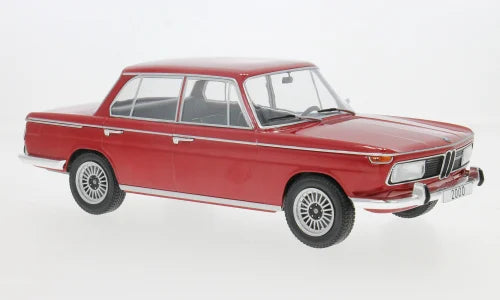 1966 BMW 2000 Tipo 121 Rojo Oscuro 1:18 MC Group 18543