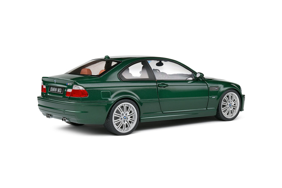 2000 BMW M3 (E46) Coupe Verde Oxford 1:18 Solido S1806507