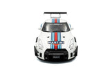 2024 Nissan GT-R (R35) Liberty Walk 2.0 M Body Kit Blanco Decoración Martini 1:18 Solido S1805819