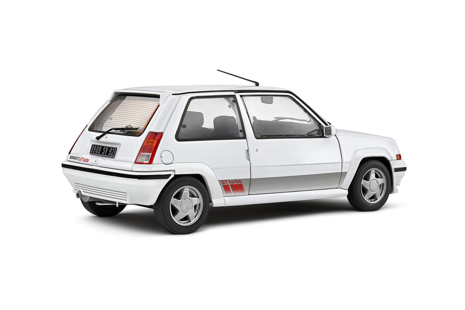 1989 Renault 5 R5 GT Turbo MK2 Blanco Glaciar 1:18 Solido S1810002