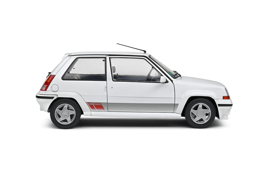 1989 Renault 5 R5 GT Turbo MK2 Blanco Glaciar 1:18 Solido S1810002