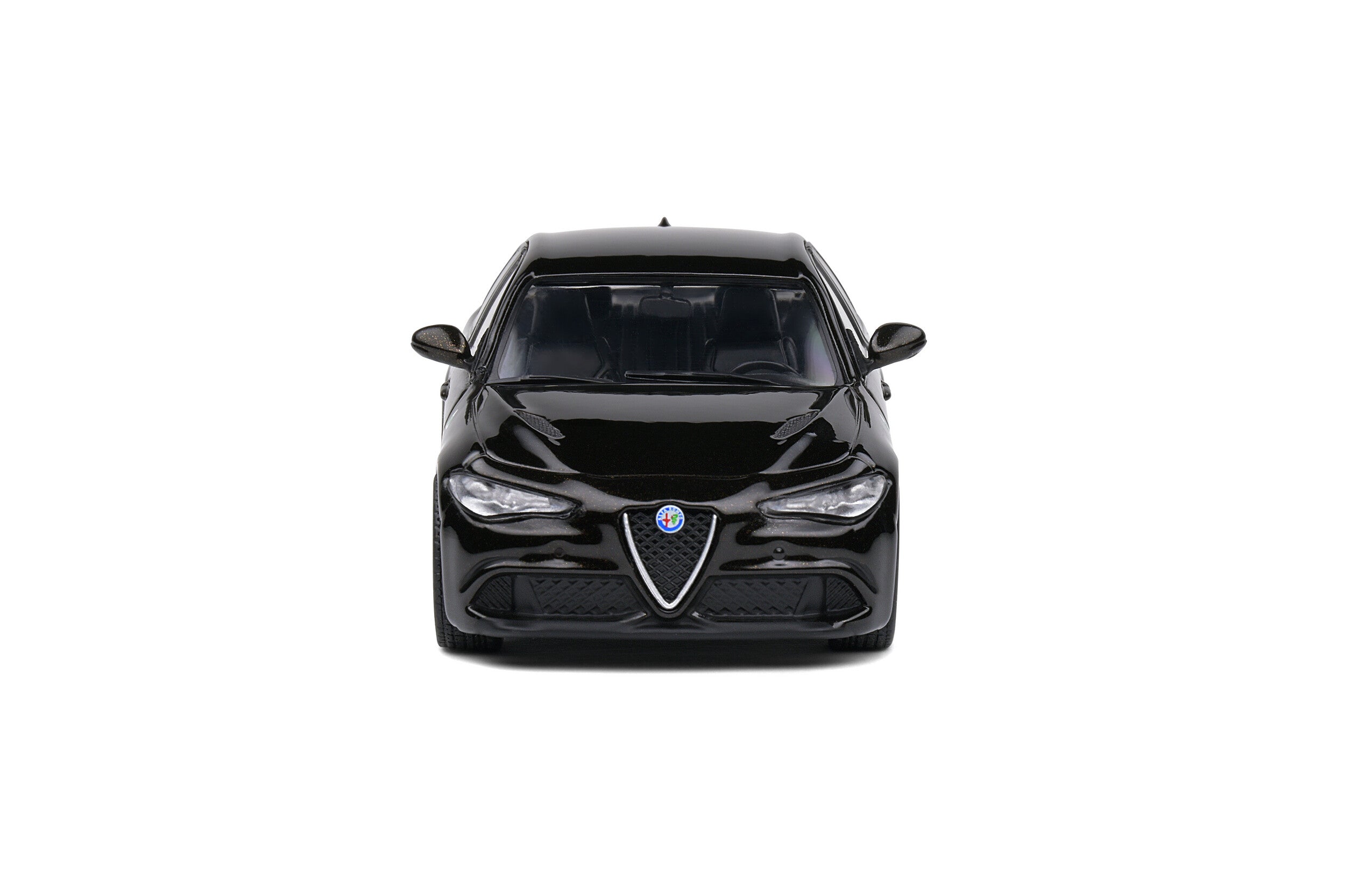 2019 Alfa Romeo Giulia Quadrifoglio 2.9l Bi-Turbo Negro 1:43 Solido S4313107