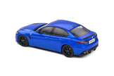 2019 Alfa Romeo Giulia Quadrifoglio 2.9 Bi-Turbo Azul Metalizado 1:43 Solido S4313104