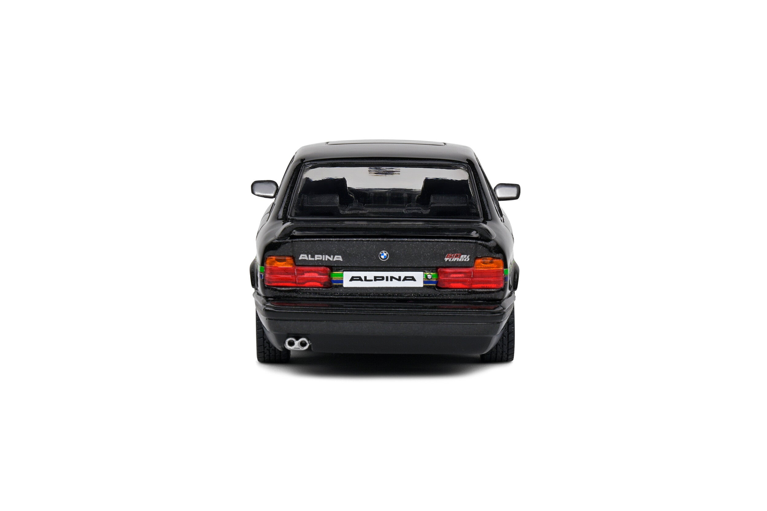 1994 BMW Alpina B10 BiTurbo Basado en BMW E34 Negro 1:43 Solido S4310406