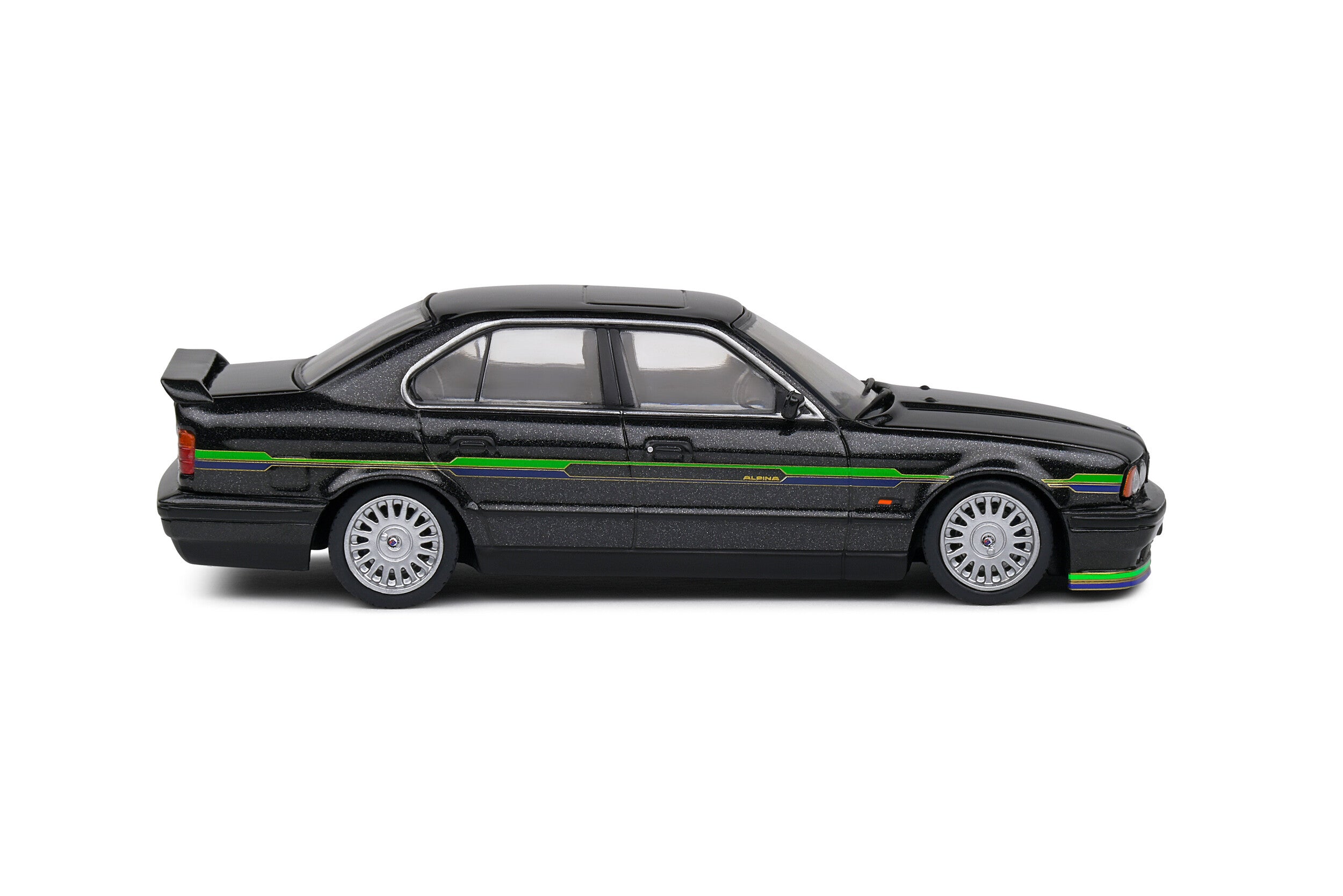 1994 BMW Alpina B10 BiTurbo Basado en BMW E34 Negro 1:43 Solido S4310406