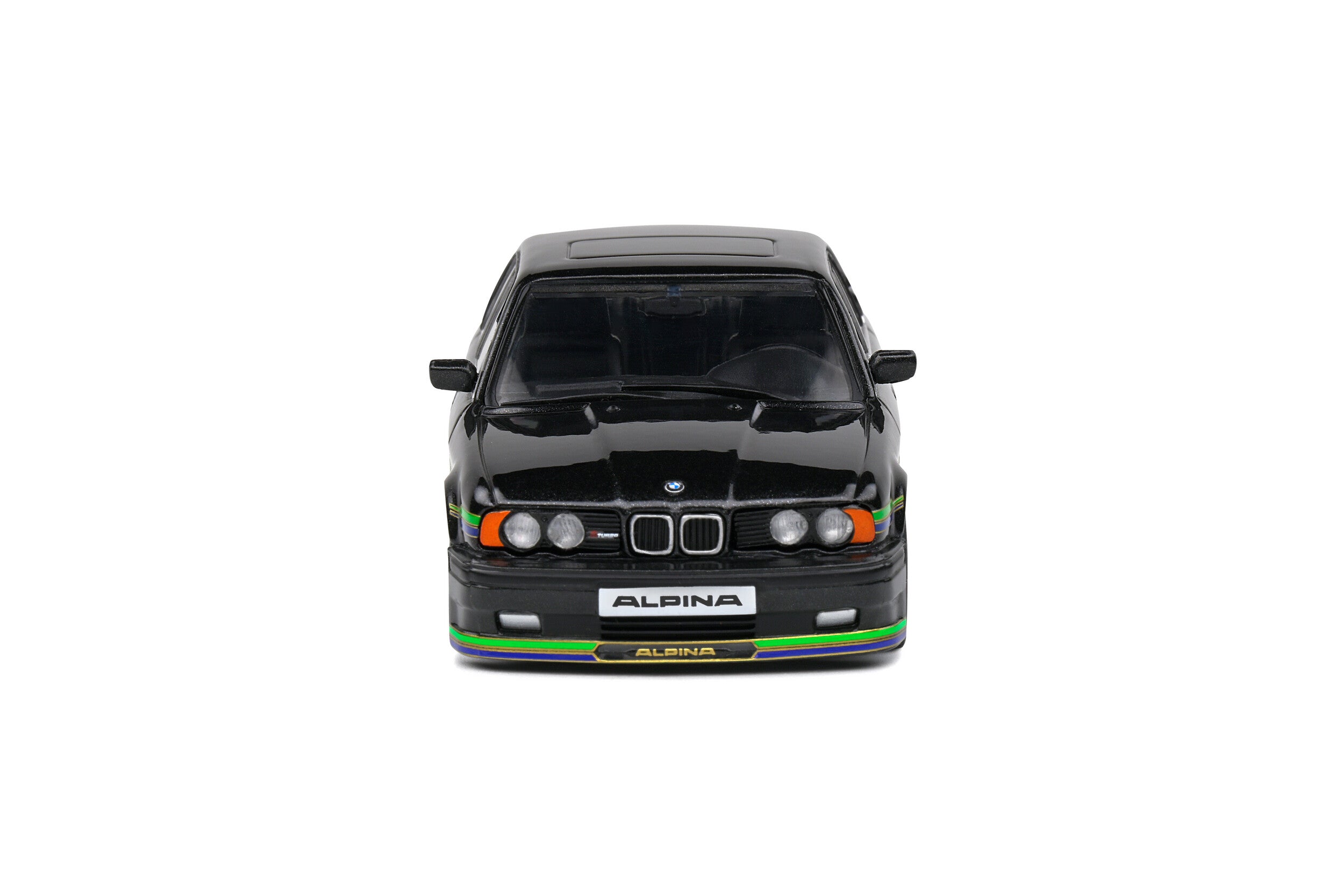1994 BMW Alpina B10 BiTurbo Basado en BMW E34 Negro 1:43 Solido S4310406