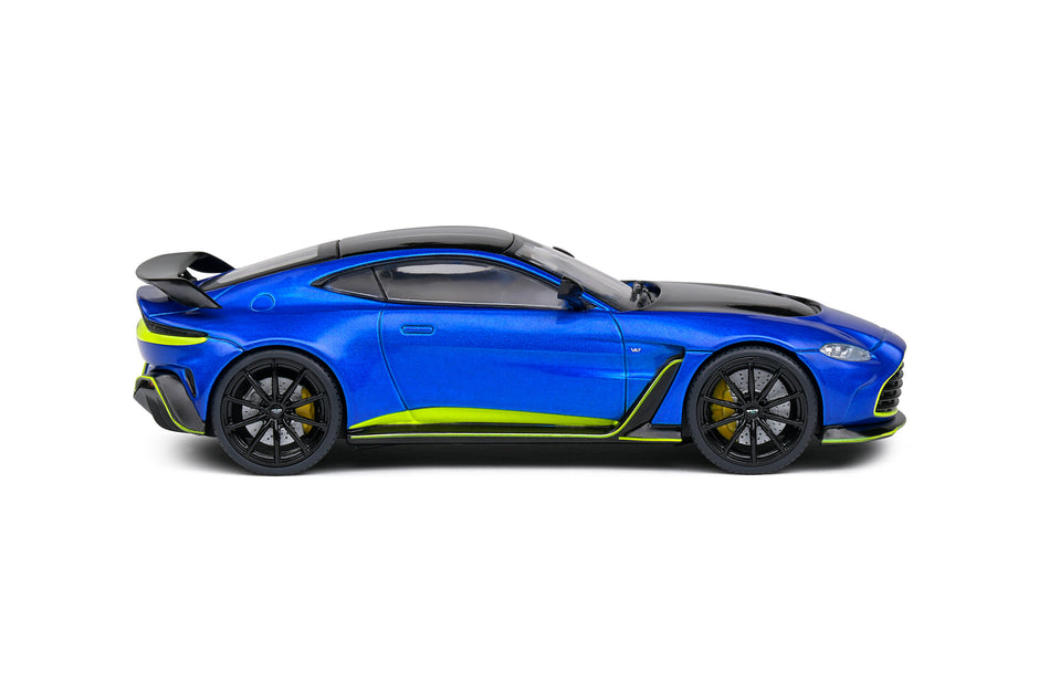 2023 Aston Martin Vantage V12 Azul/Amarillo 1:43 Solido S4314103