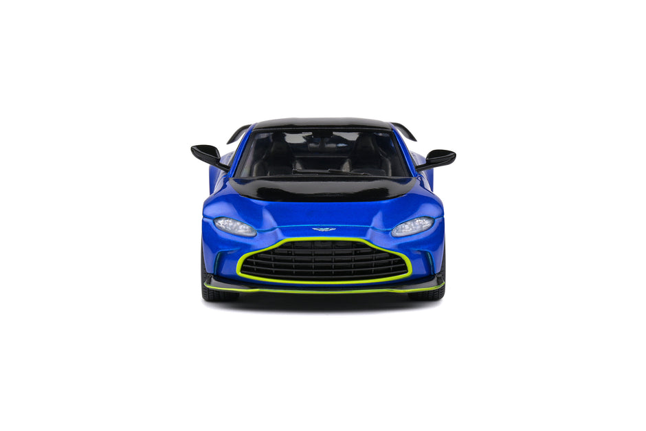 2023 Aston Martin Vantage V12 Azul/Amarillo 1:43 Solido S4314103