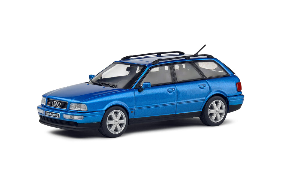 1994 Audi Avant S2 Azul Pelícano 1:43 Solido S4314506