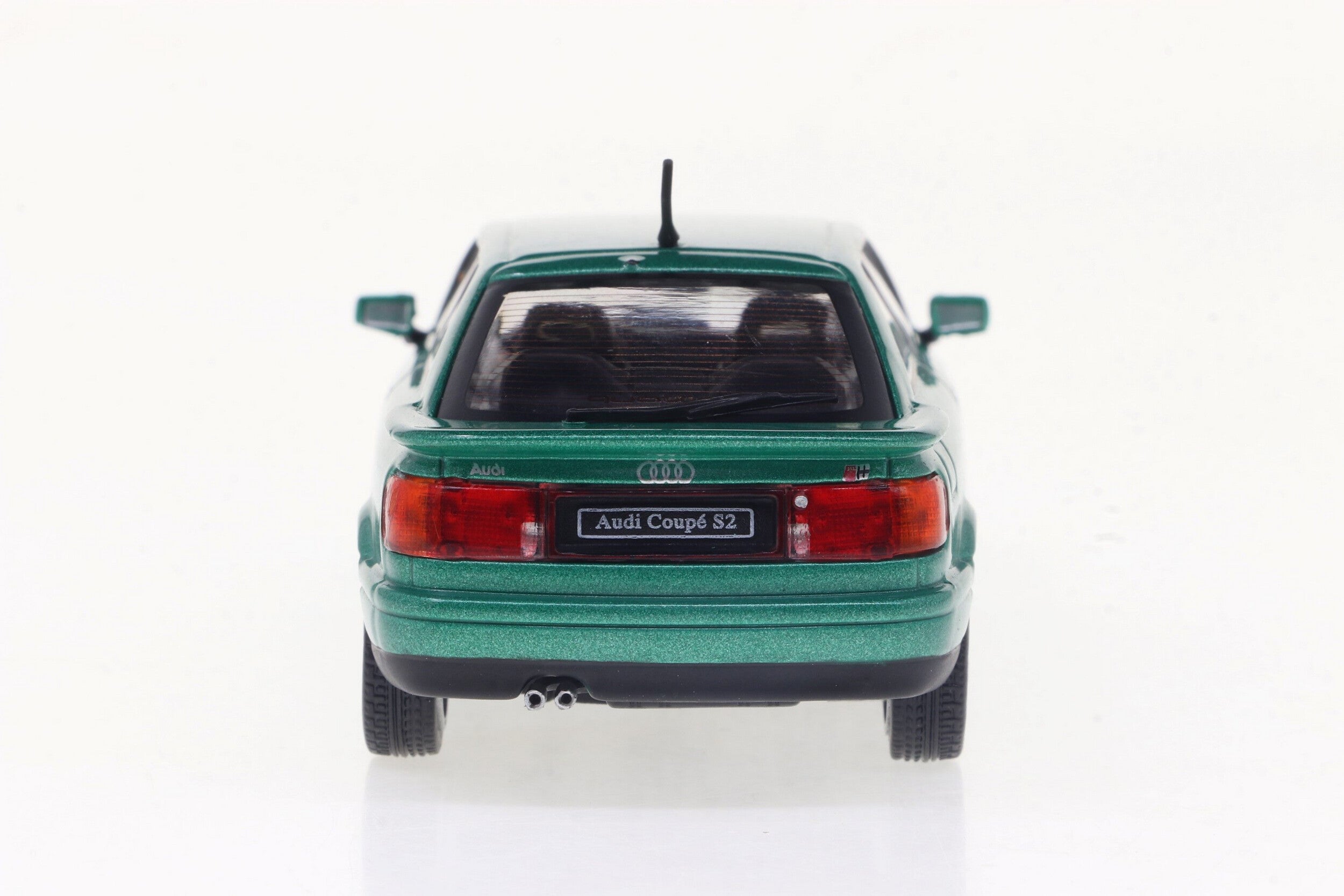 1994 Audi Coupé S2 2226ccm 5cyl Turbo Verde Cricketgrün 1:43 Solido S4312209