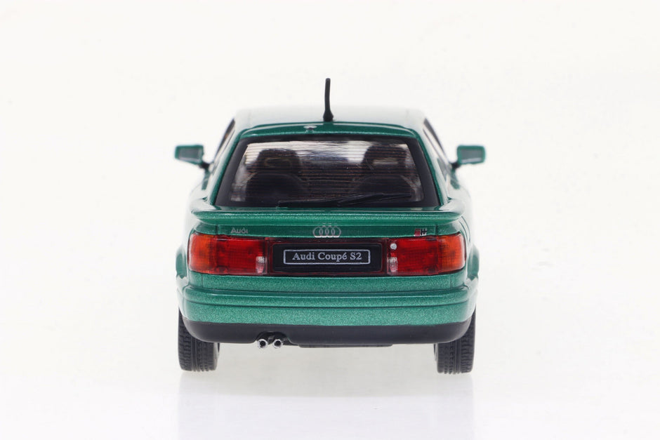 1994 Audi Coupé S2 2226ccm 5cyl Turbo Verde Cricketgrün 1:43 Solido S4312209