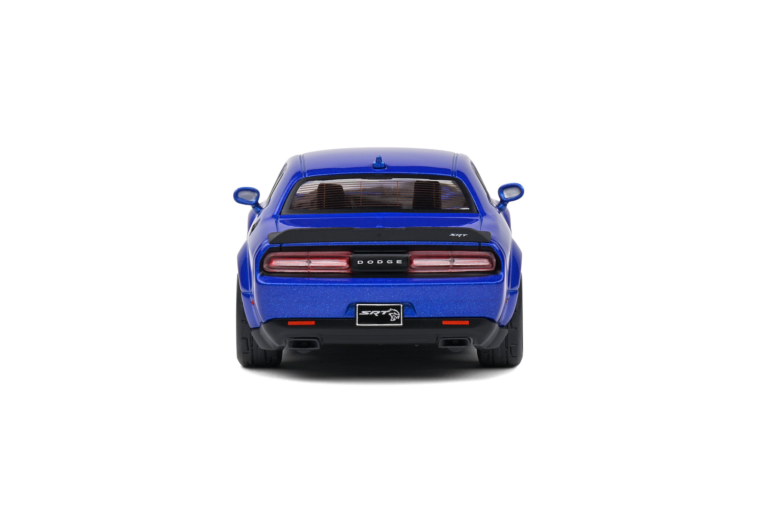 2018 Dodge Challenger SRT Demon V8 6.2L Azul Metalizado 1:43 Solido S4310305