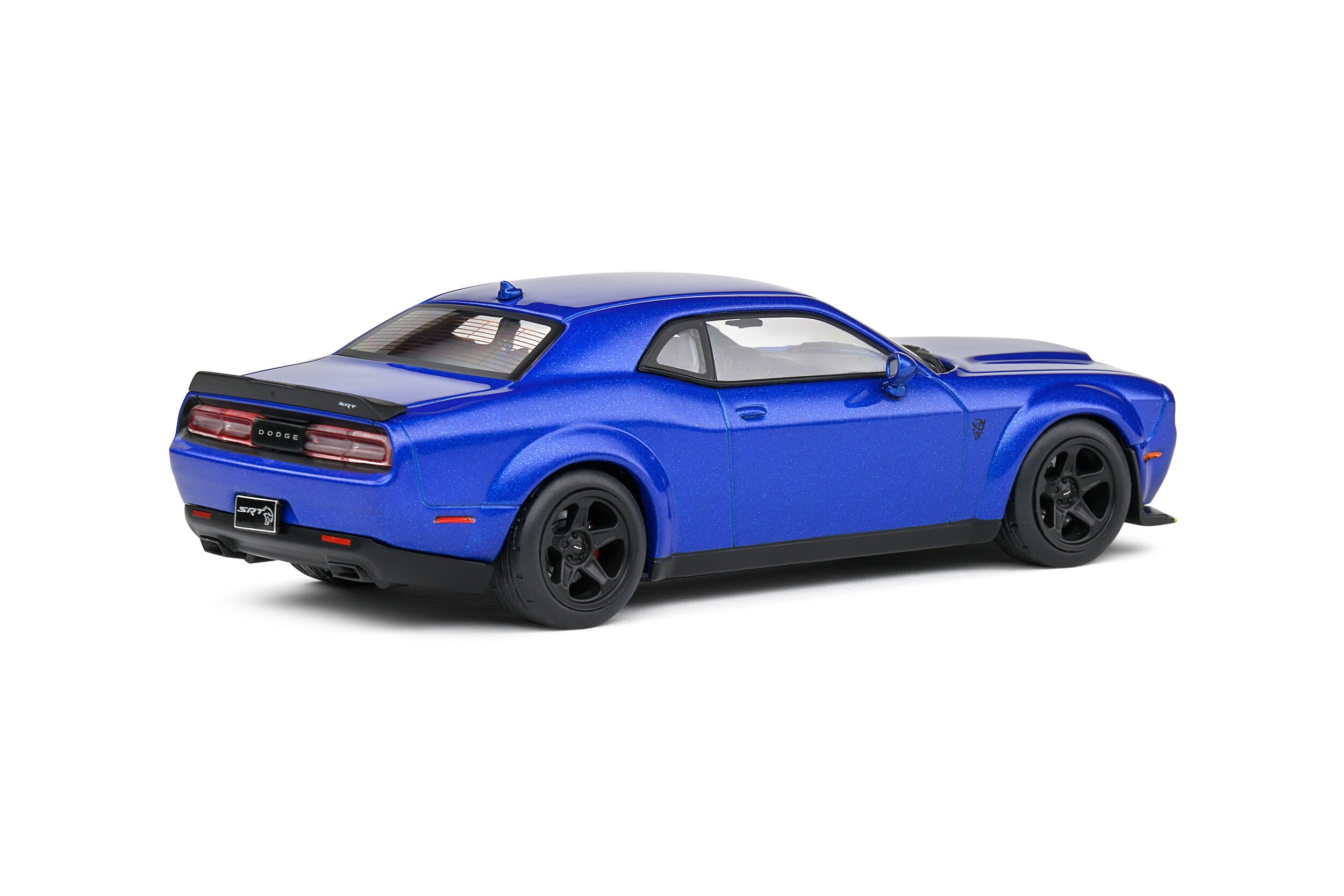 2018 Dodge Challenger SRT Demon V8 6.2L Azul Metalizado 1:43 Solido S4310305