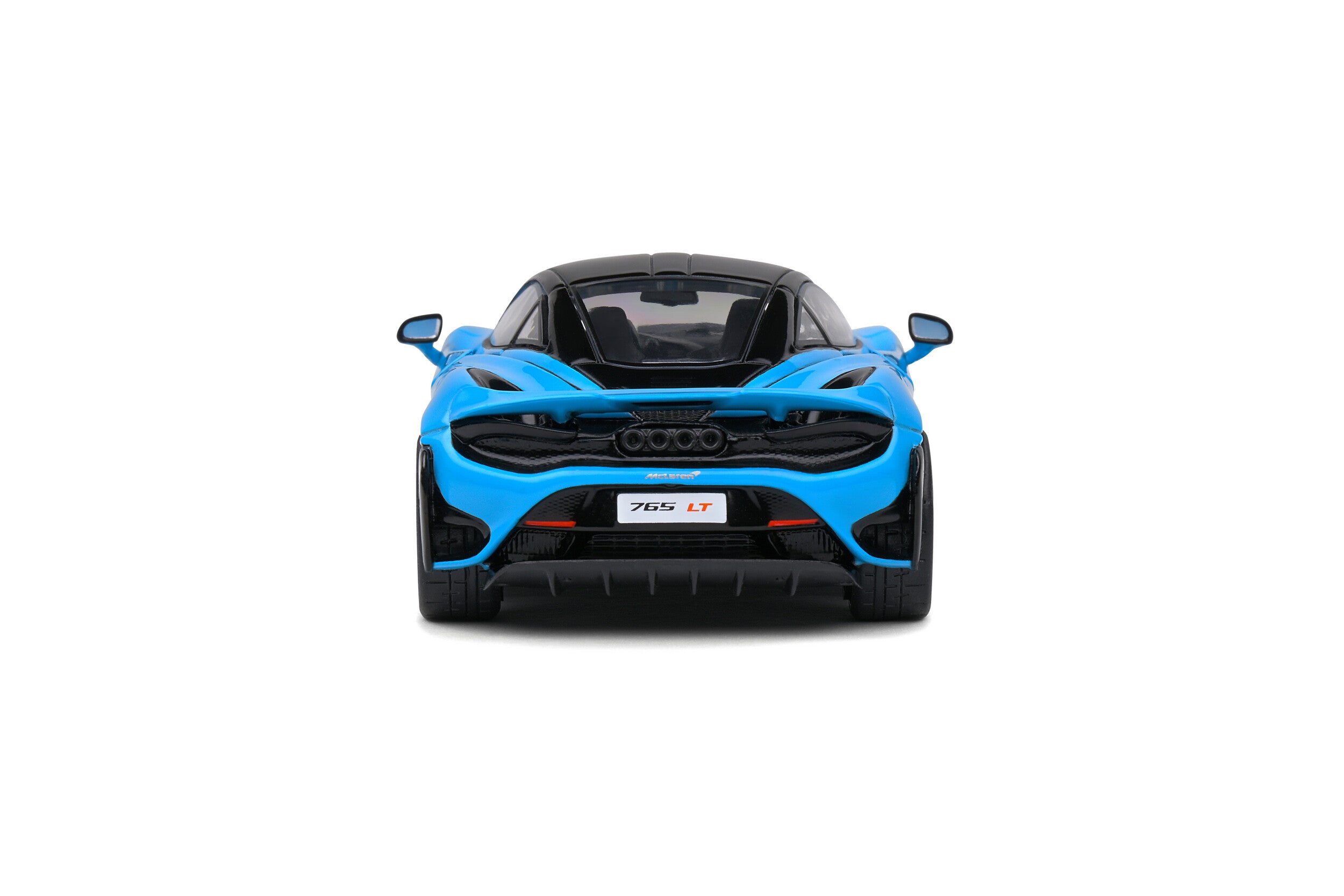 2020 McLaren 765 LT V8-Biturbo Azul Curaçao 1:43 Solido S4311904
