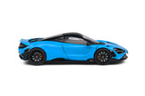 2020 McLaren 765 LT V8-Biturbo Azul Curaçao 1:43 Solido S4311904