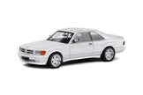 1990 Mercedes-Benz 560 SEC AMG Widebody Blanco Clásico 1:43 Solido S4310904