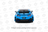 2019 Nissan Skyline GT-R (R35) LibertyWalk Body Kit Azul Miami 1:43 Solido S4311209