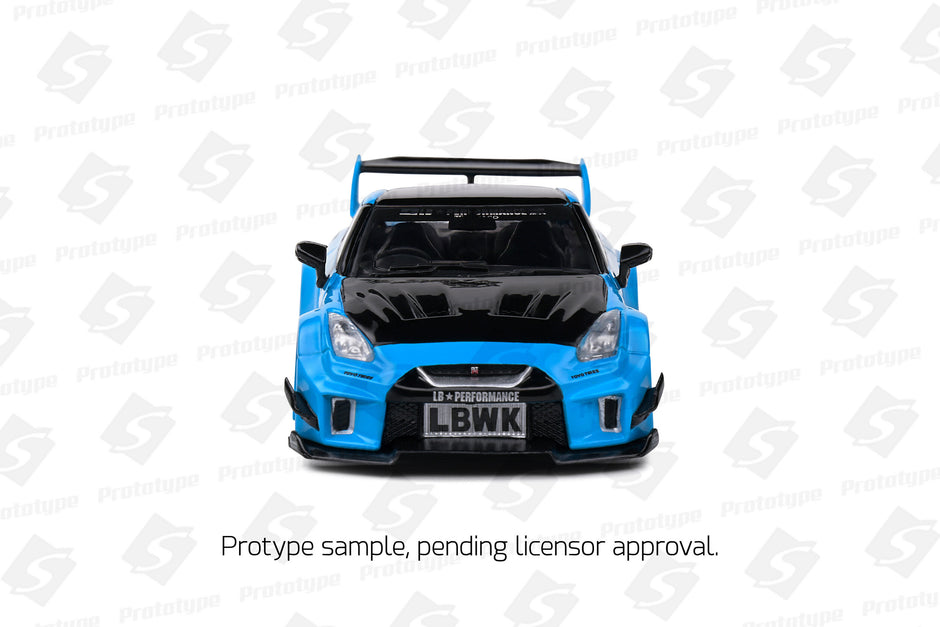 2019 Nissan Skyline GT-R (R35) LibertyWalk Body Kit Azul Miami 1:43 Solido S4311209