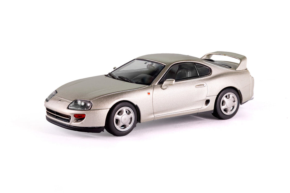 2002 Toyota Supra MK4 2JZ Plateado 1:43 Solido S4314002