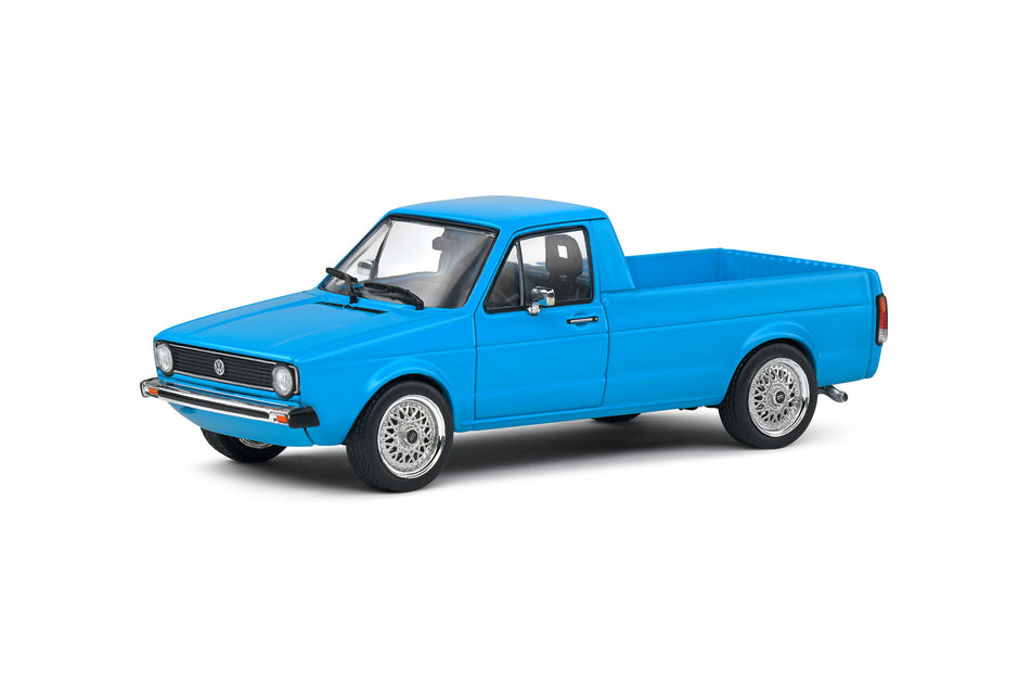 1982 Volkswagen VW Caddy MK1 Custom PickUp Azul 1:43 Solido S4312302