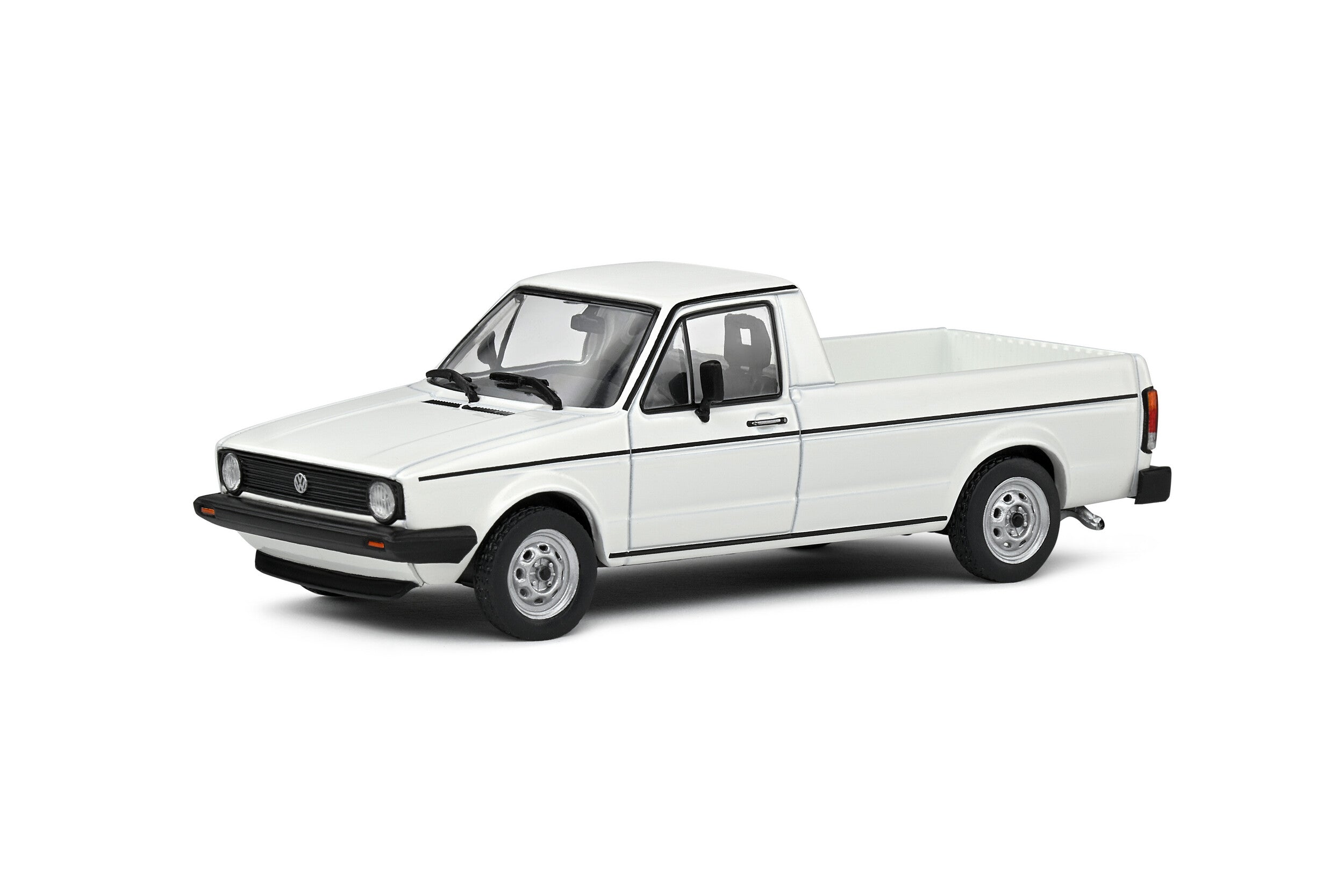 1982 Volkswagen VW Caddy MK1 Custom PickUp Blanco 1:43 Solido S4312301