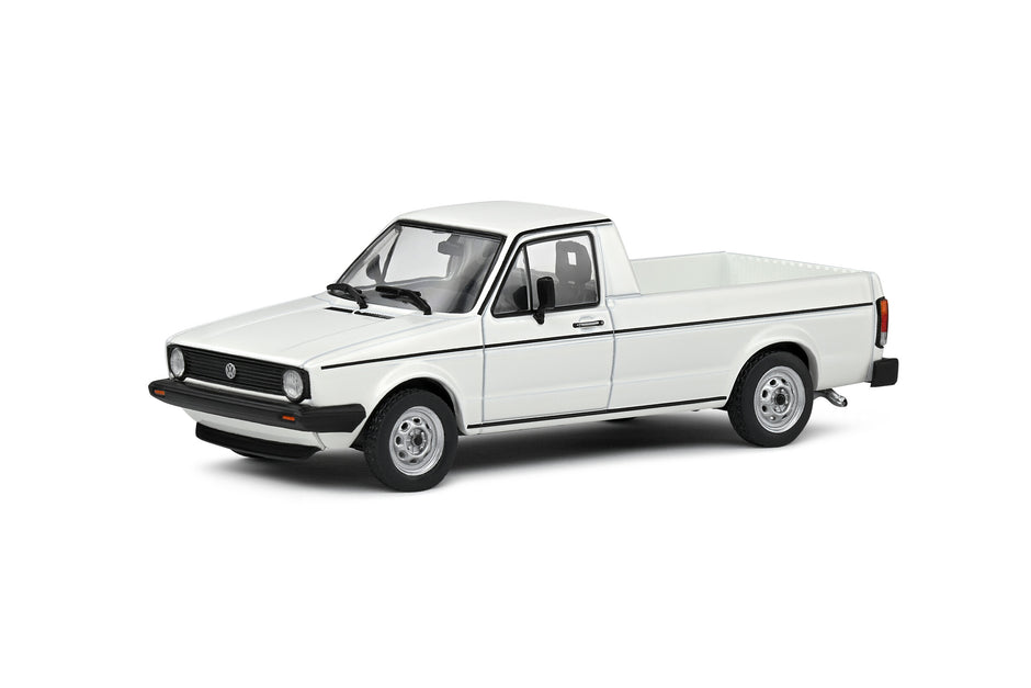 1982 Volkswagen VW Caddy MK1 Custom PickUp Blanco 1:43 Solido S4312301