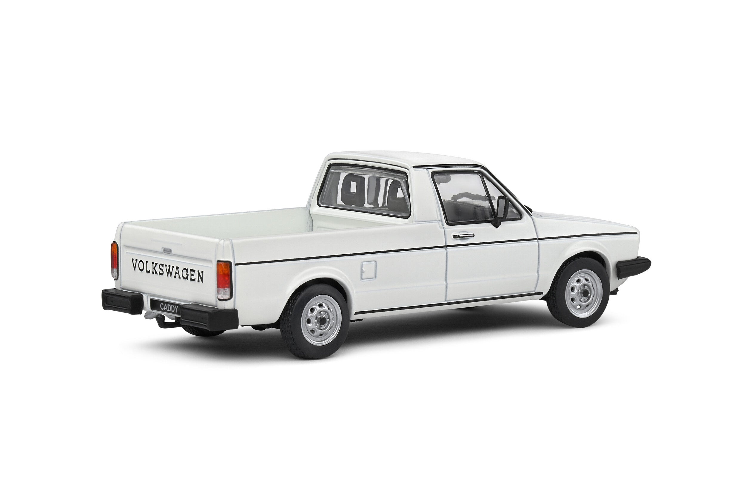 1982 Volkswagen VW Caddy MK1 Custom PickUp Blanco 1:43 Solido S4312301