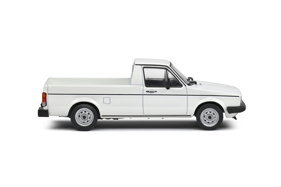 1982 Volkswagen VW Caddy MK1 Custom PickUp Blanco 1:43 Solido S4312301