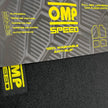 Set Completo 4 Piezas Alfombrillas Omp Para Coche, Color Negro