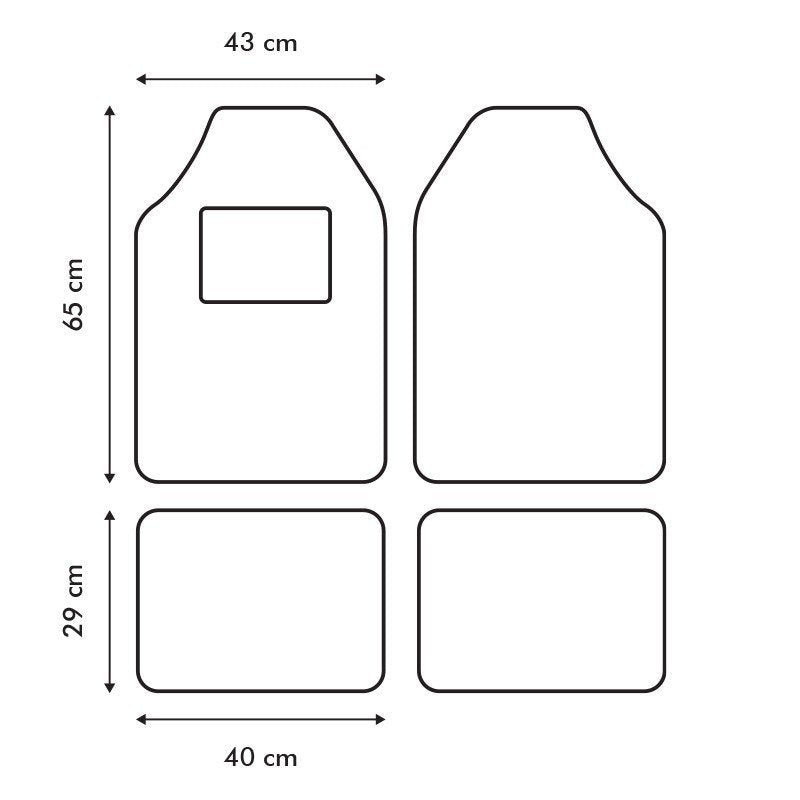 Set Completo 4 Piezas Alfombras Momo Universales Italia Mat