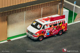 1998 Dodge Van Hello Kitty Food Truck 164 Tarmac T64G-TL032-HK