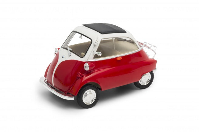 1954 BMW Isetta 250 Rojo/Blanco 1:18 Welly 24096