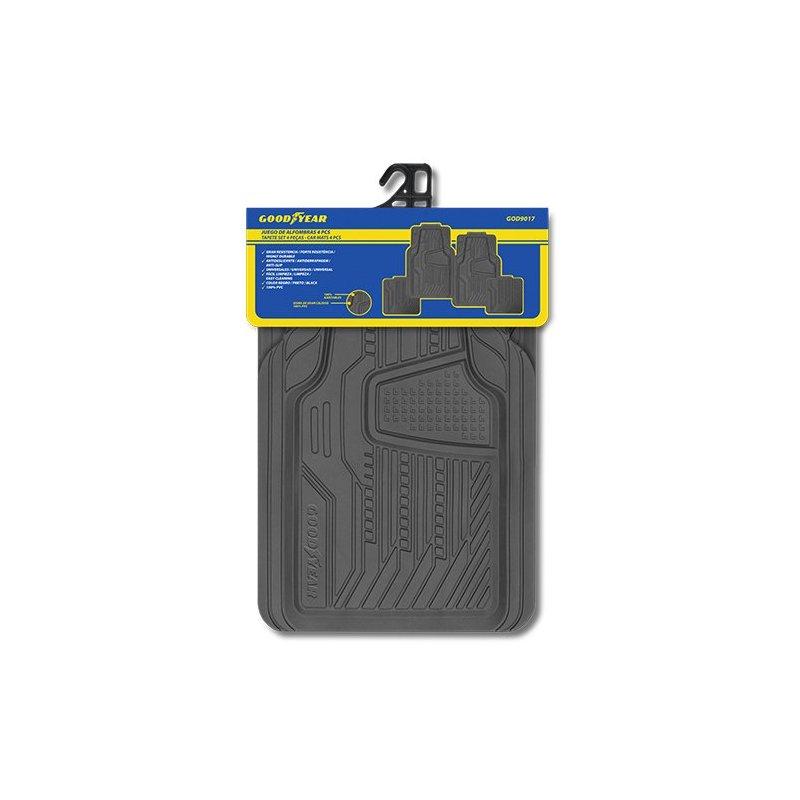 Set Completo 4 Piezas Alfombras Goodyear América