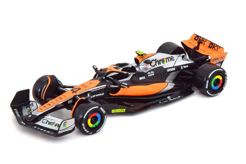 2025 McLaren MCL39 F1 Nº4 Lando Norris Ganador GP de Australia y Campeón del Mundo 164 Bburago 18-58001-N