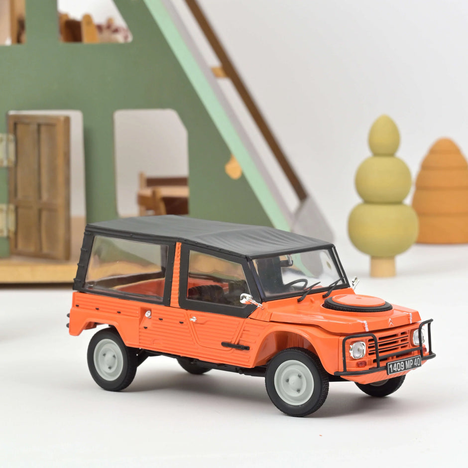 1979 Citroen Mehari 4x4 Orange Kirghiz 1:18 Norev 181654