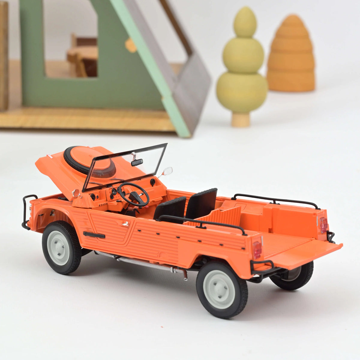 1979 Citroen Mehari 4x4 Orange Kirghiz 1:18 Norev 181654