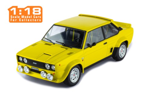 1980 Fiat 131 Abarth Amarillo 1:18 IXO Models 18CMC128