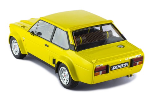 1980 Fiat 131 Abarth Amarillo 1:18 IXO Models 18CMC128