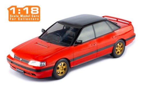 1991 Subaru Legacy RS Rojo/Negro 1:18 IXO Models 18CMC131B.22