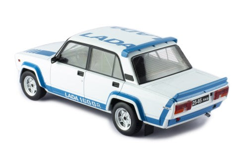 1983 Lada VAZ 2105 VFTS Blanco/Azul 1:18 IXO Models 18CMC144.22