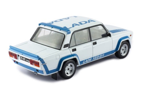 1983 Lada VAZ 2105 VFTS Blanco/Azul 1:18 IXO Models 18CMC144.22