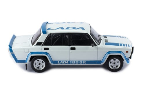 1983 Lada VAZ 2105 VFTS Blanco/Azul 1:18 IXO Models 18CMC144.22