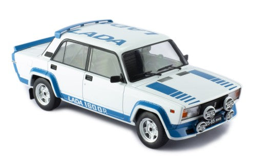 1983 Lada VAZ 2105 VFTS Blanco/Azul 1:18 IXO Models 18CMC144.22