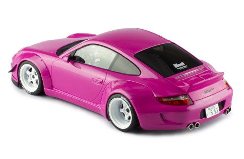 2023 Porsche 911 (997) RWB Rauh-Welt Rosa Metalizado 1:18 IXO Models 18CMC167.22