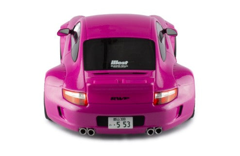 2023 Porsche 911 (997) RWB Rauh-Welt Rosa Metalizado 1:18 IXO Models 18CMC167.22